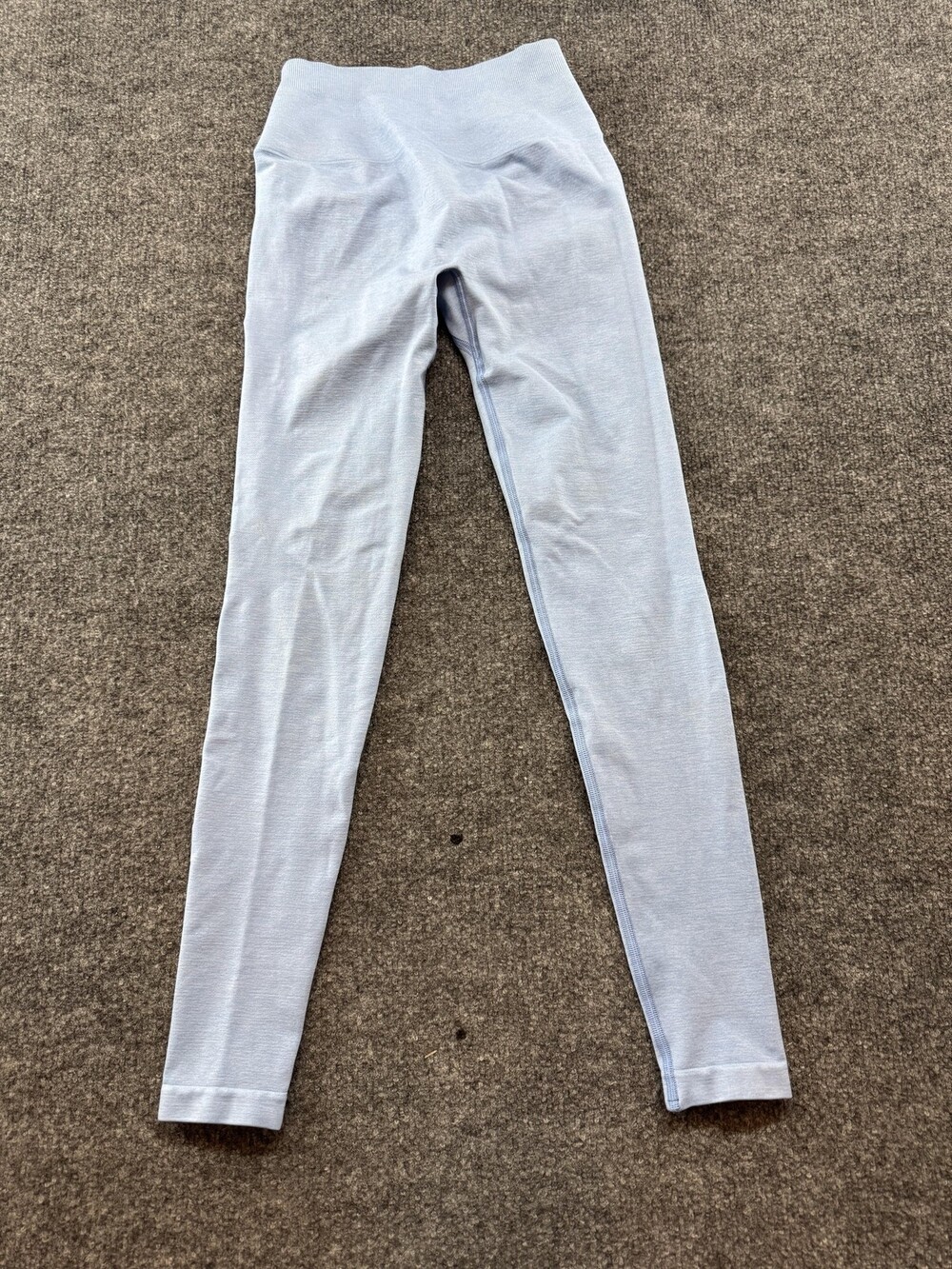 Alphalete Leggings Womens XS Blue High Waist Scrunch Ankle Yoga Gym Pants